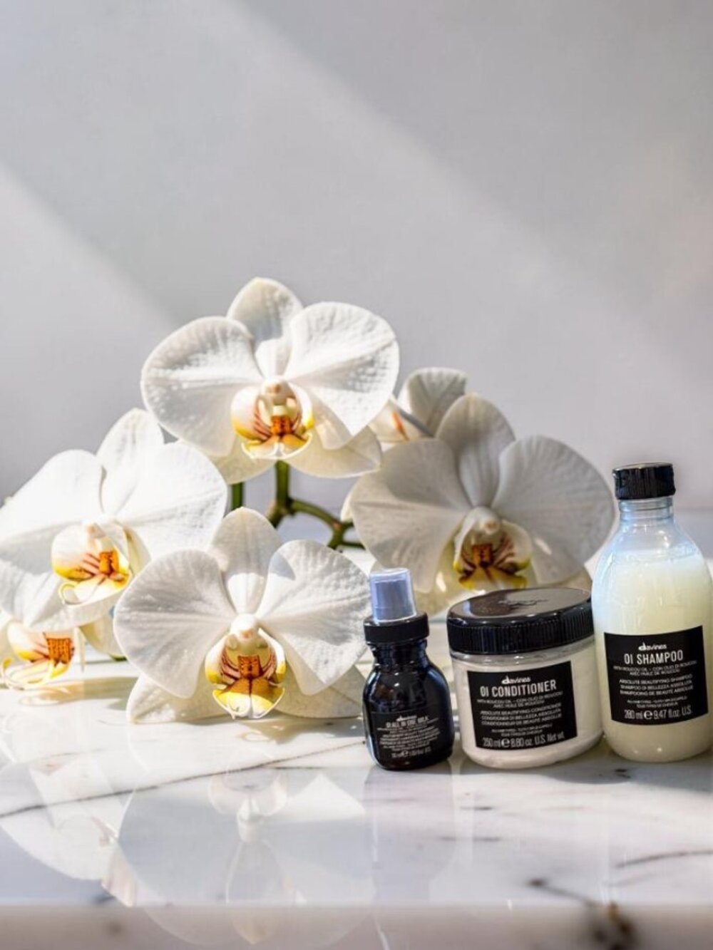 Davines Oi Shine & Softness Kit Oi Shampoo Conditioner All In One Milk 1.7 oz